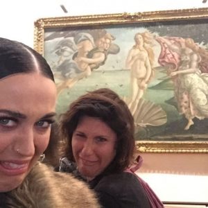Katy Perry Venere Botticelli