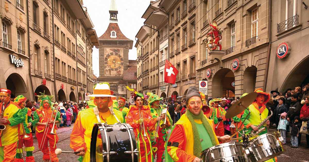 Carnevale di Basilea, una festa in piena follia