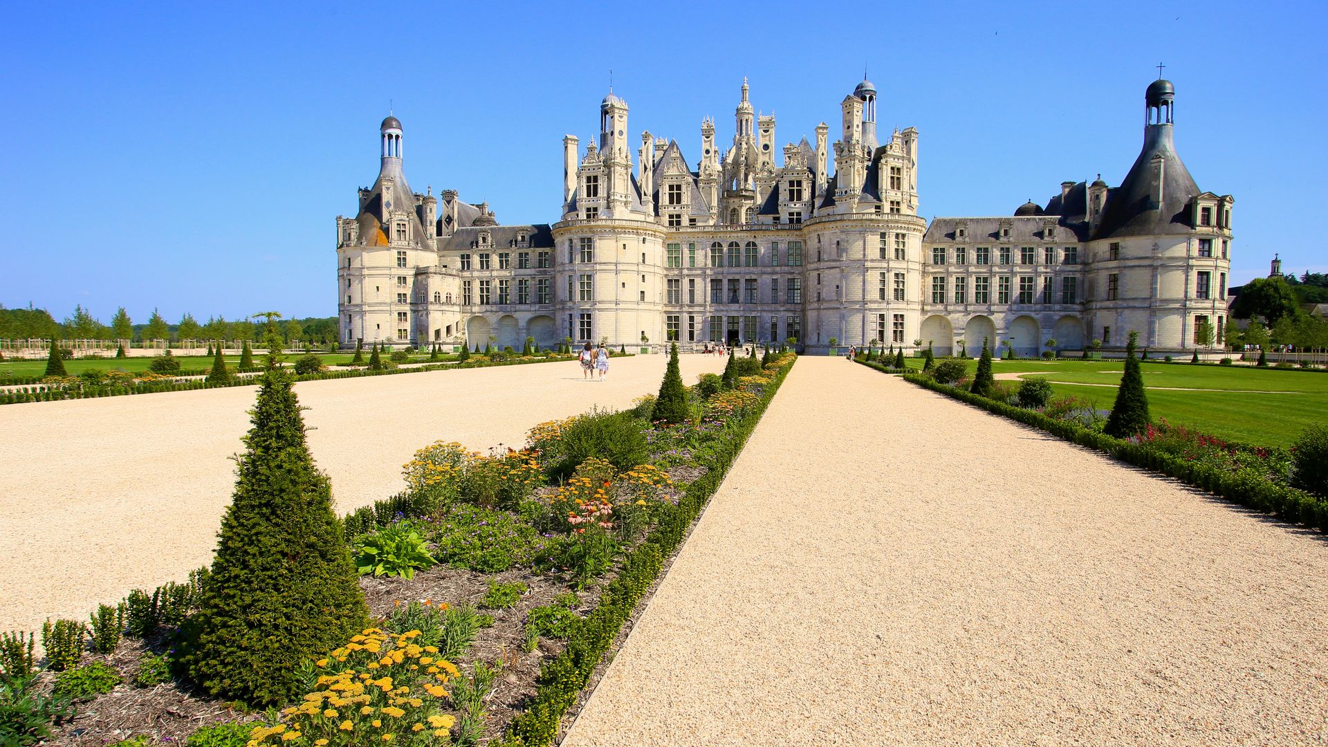 Giardini di Chambord- Scorcio