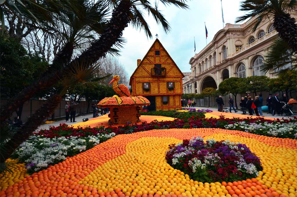 Il carnevale di Mentone, tra limone e arance