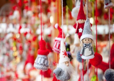 Traditional,Hand,Made,Christmas,Decorations,On,Christmas,Market